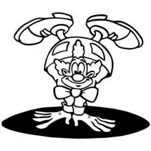 Dessin à colorier: Clown (Carrières et Professions) #91117 - Coloriages à Imprimer Gratuits