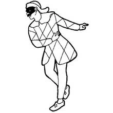 Dessin à colorier: Clown (Carrières et Professions) #91132 - Coloriages à Imprimer Gratuits