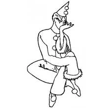 Dessin à colorier: Clown (Carrières et Professions) #91169 - Coloriages à Imprimer Gratuits