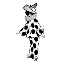 Dessin à colorier: Clown (Carrières et Professions) #91185 - Coloriages à Imprimer Gratuits