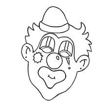 Dessin à colorier: Clown (Carrières et Professions) #91206 - Coloriages à Imprimer Gratuits