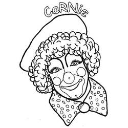 Dessin à colorier: Clown (Carrières et Professions) #91221 - Coloriages à Imprimer Gratuits