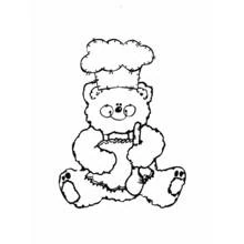 Dessin à colorier: Cuisinier / Cuisinière (Carrières et Professions) #91788 - Coloriages à Imprimer Gratuits