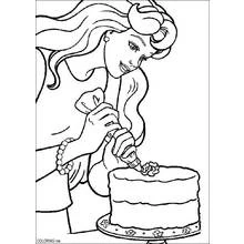 Dessin à colorier: Cuisinier / Cuisinière (Carrières et Professions) #91840 - Coloriages à Imprimer Gratuits