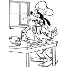 Dessin à colorier: Cuisinier / Cuisinière (Carrières et Professions) #91862 - Coloriages à Imprimer Gratuits