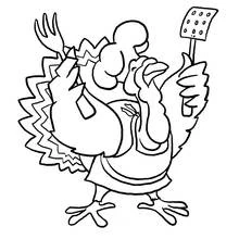 Dessin à colorier: Cuisinier / Cuisinière (Carrières et Professions) #91952 - Coloriages à Imprimer Gratuits