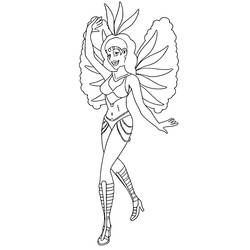 Dessin à colorier: Danseuse Brésilienne de Samba (Carrières et Professions) #191780 - Coloriages à Imprimer Gratuits