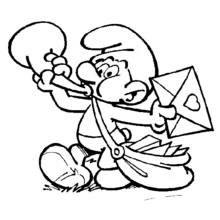 Dessin à colorier: Facteur (Carrières et Professions) #95023 - Coloriages à Imprimer Gratuits