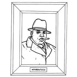 Dessin à colorier: Gangster (Carrières et Professions) #149986 - Coloriages à Imprimer Gratuits