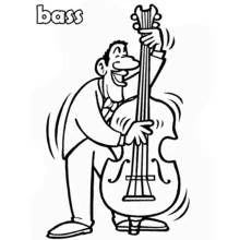 Dessin à colorier: Guitariste (Carrières et Professions) #98169 - Coloriages à Imprimer Gratuits