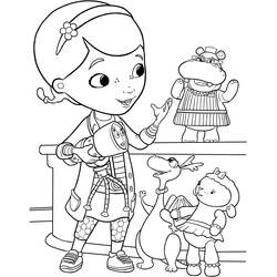 Dessin à colorier: Infirmier / Infirmière (Carrières et Professions) #170436 - Coloriages à Imprimer Gratuits