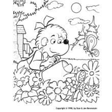 Dessin à colorier: Jardinier (Carrières et Professions) #98605 - Coloriages à Imprimer Gratuits