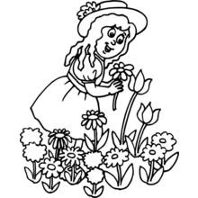 Dessin à colorier: Jardinier (Carrières et Professions) #98742 - Coloriages à Imprimer Gratuits