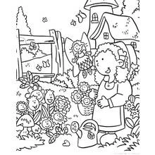 Dessin à colorier: Jardinier (Carrières et Professions) #98770 - Coloriages à Imprimer Gratuits