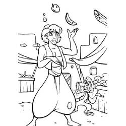 Dessin à colorier: Jongleur (Carrières et Professions) #99246 - Coloriages à Imprimer Gratuits