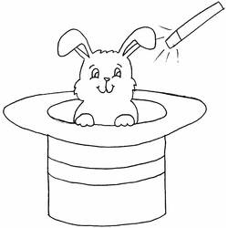 Dessin à colorier: Magicien (Carrières et Professions) #100697 - Coloriages à Imprimer Gratuits