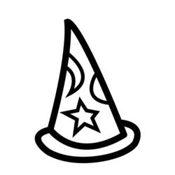 Dessin à colorier: Magicien (Carrières et Professions) #100729 - Coloriages à Imprimer Gratuits