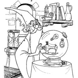 Dessin à colorier: Magicien (Carrières et Professions) #100749 - Coloriages à Imprimer Gratuits