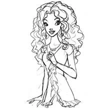 Dessin à colorier: Mannequin (Carrières et Professions) #101402 - Coloriages à Imprimer Gratuits