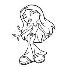 Dessin à colorier: Mannequin (Carrières et Professions) #101450 - Coloriages à Imprimer Gratuits