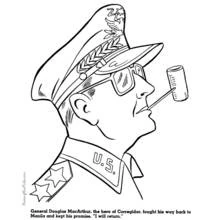 Dessin à colorier: Militaire (Carrières et Professions) #102415 - Coloriages à Imprimer Gratuits