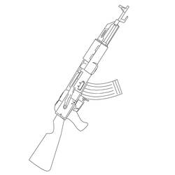 Dessin à colorier: Militaire (Carrières et Professions) #181082 - Coloriages à Imprimer Gratuits