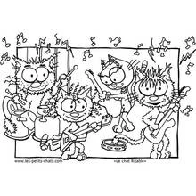Dessin à colorier: Musicien (Carrières et Professions) #102463 - Coloriages à Imprimer Gratuits