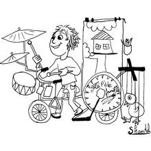 Dessin à colorier: Musicien (Carrières et Professions) #102468 - Coloriages à Imprimer Gratuits