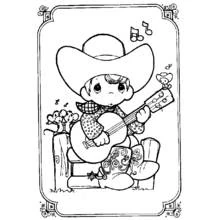 Dessin à colorier: Musicien (Carrières et Professions) #102526 - Coloriages à Imprimer Gratuits