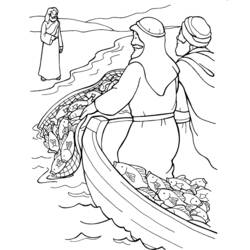 Dessin à colorier: Pêcheur (Carrières et Professions) #103963 - Coloriages à Imprimer Gratuits