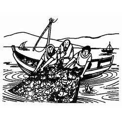 Dessin à colorier: Pêcheur (Carrières et Professions) #103970 - Coloriages à Imprimer Gratuits