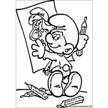 Dessin à colorier: Peintre (Carrières et Professions) #104359 - Coloriages à Imprimer Gratuits