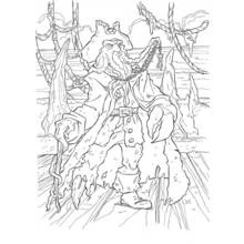 Coloriage Pirate (Carrières et Professions) #105091 à imprimer et colorier