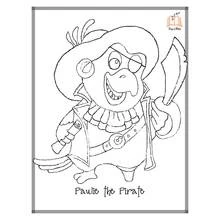 Coloriage Pirate (Carrières et Professions) #105102 à imprimer et colorier