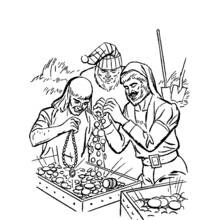 Coloriage Pirate (Carrières et Professions) #105111 à imprimer et colorier