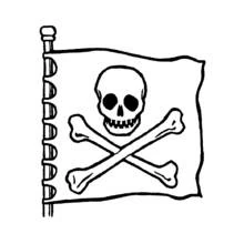 Dessin à colorier: Pirate (Carrières et Professions) #105148 - Coloriages à Imprimer Gratuits
