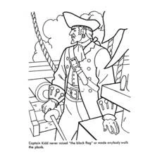 Dessin à colorier: Pirate (Carrières et Professions) #105156 - Coloriages à Imprimer Gratuits