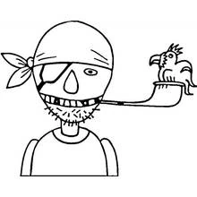 Coloriage Pirate (Carrières et Professions) #105164 à imprimer et colorier