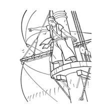 Coloriage Pirate (Carrières et Professions) #105188 à imprimer et colorier