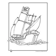 Coloriage Pirate (Carrières et Professions) #105196 à imprimer et colorier