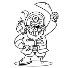 Dessins à colorier: Pirate - Coloriages à Imprimer Gratuits