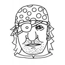 Coloriage Pirate (Carrières et Professions) #105245 à imprimer et colorier