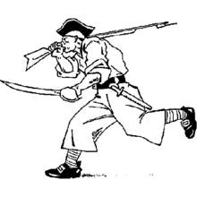 Coloriage Pirate (Carrières et Professions) #105282 à imprimer et colorier