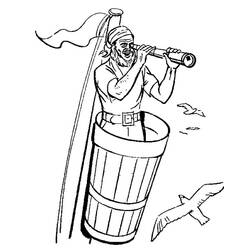 Coloriage Pirate (Carrières et Professions) #173319 à imprimer et colorier