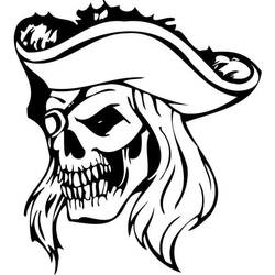 Coloriage Pirate (Carrières et Professions) #173322 à imprimer et colorier