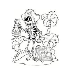 Coloriage Pirate (Carrières et Professions) #173323 à imprimer et colorier