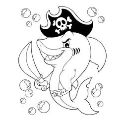 Coloriage Pirate (Carrières et Professions) #173325 à imprimer et colorier