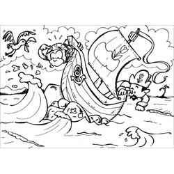 Coloriage Pirate (Carrières et Professions) #173354 à imprimer et colorier