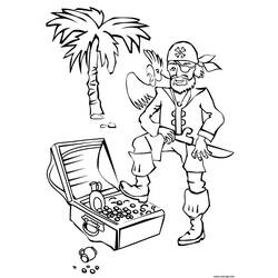 Coloriage Pirate (Carrières et Professions) #218275 à imprimer et colorier