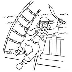 Coloriage Pirate (Carrières et Professions) #218277 à imprimer et colorier